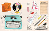1000+ stickers from beloved illustrator and author Julia Rothman

Join illustrator Julia Rothman for a wild romp through her world of everyday objects, animals, and more.