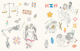 1000+ stickers from beloved illustrator and author Julia Rothman

Join illustrator Julia Rothman for a wild romp through her world of everyday objects, animals, and more.