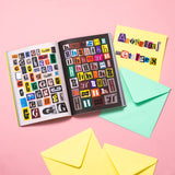 The Ransom Note Sticker Book Award-winning graphic designer and author Luke Herriott invites you to create uniquely idiosyncratic messages or decorate your stuff with these fun alphabets.