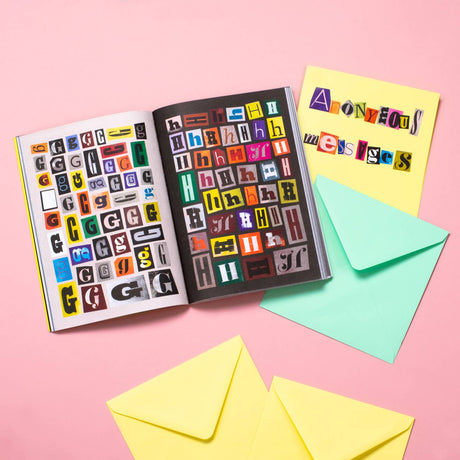 The Ransom Note Sticker Book Award-winning graphic designer and author Luke Herriott invites you to create uniquely idiosyncratic messages or decorate your stuff with these fun alphabets.