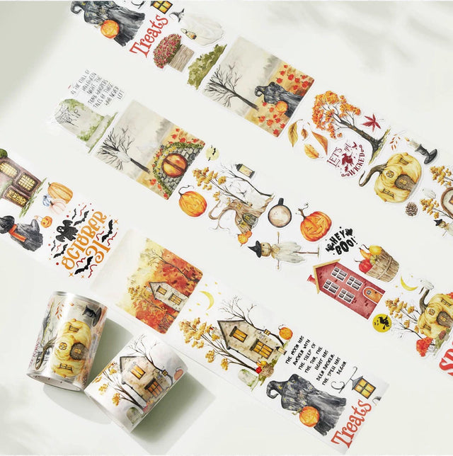 The Washi Tape Shop - Pre-cut Haunted Harvest PET Tape