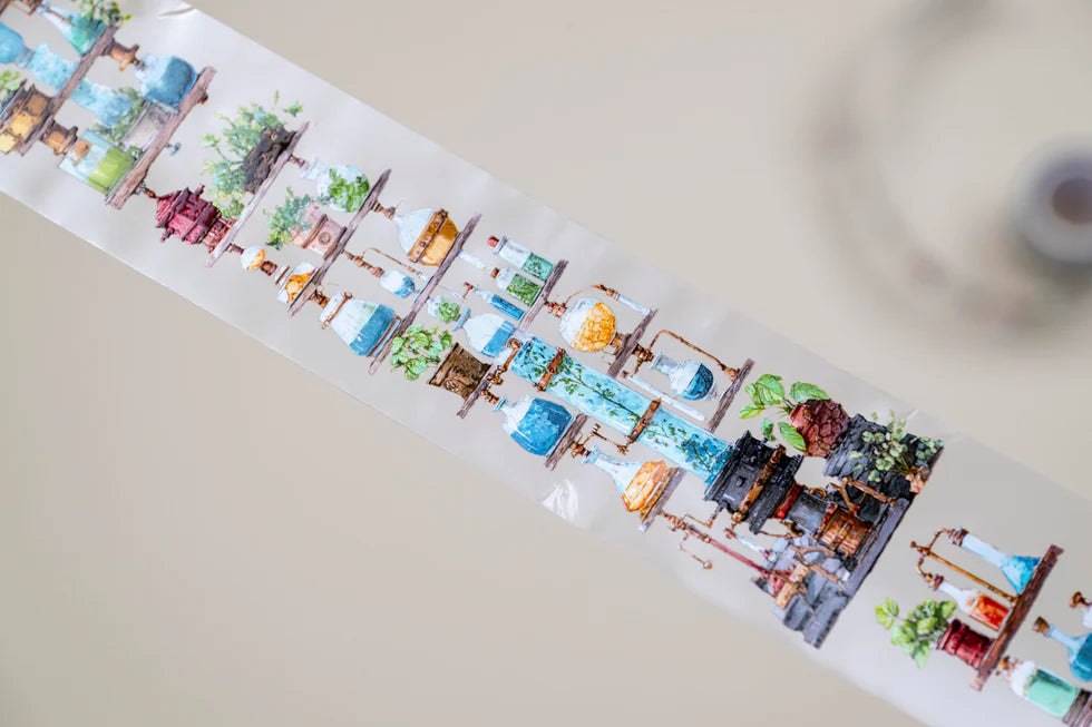 CoraCreaCrafts The Alchemist's Shelf PET Tape