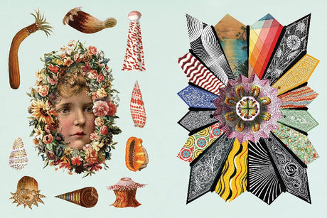 Antiquarian Sticker Book: Imaginari