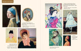 Experience the fascinating world of art like never before with these stickers of beautiful pieces from throughout history.

Organized by 13 chapters (Frills and Fringe; Heaps of Hats; City Life), the book offers stickers featuring lesser-known works and the greats, such as Van Gogh's Almond Blossom, Vermeer's Girl with a Pearl Earring, Cassatt's Mother and Child, Van Eyck's The Arnolfini Portrait, Hokusai's The Great Wave, and so many more.&nbsp;Accompanying each image is a caption that details the artist, 