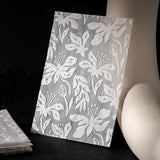 This snow themed embossed paper pack includes 10 pieces of cute paper materials in different patterns! Each pack comes with pieces in 5 varying styles with 2 of each design.

These pieces make great card decoration, collage pieces, or additions to your journal spreads!