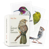 Based on Amy Tan's New York Times best-selling book, The Backyard Bird Chronicles, this collection of 50 postcards features the world renowned author's most beautiful drawings and colorful renderings of the birds that visit her Northern California home.