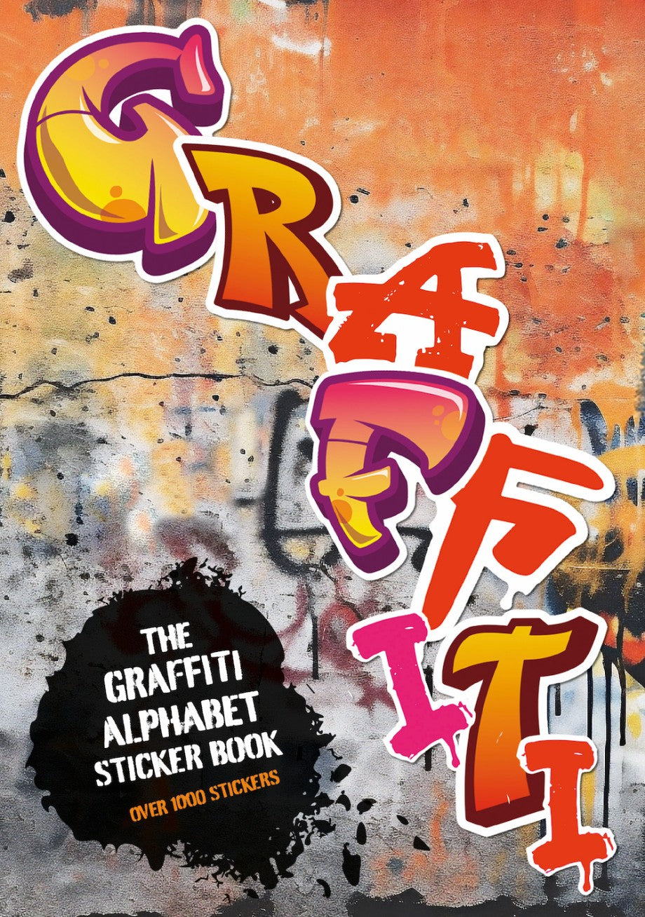 The Graffiti Alphabet Sticker Book – Little Craft Place