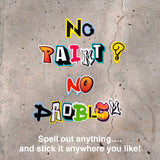 The Graffiti Alphabet Sticker Book