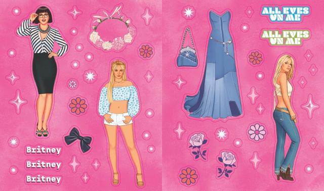Gimme more (stickers)! Celebrate the pop culture icon and music hit-maker with 500+ bold and vibrant stickers that feature photography, lyrics, artwork, and more. This product is officially licensed with the superstar's management!