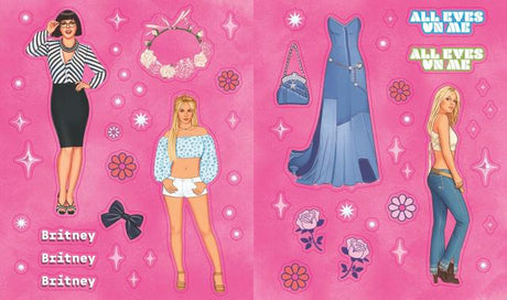 Gimme more (stickers)! Celebrate the pop culture icon and music hit-maker with 500+ bold and vibrant stickers that feature photography, lyrics, artwork, and more. This product is officially licensed with the superstar's management!