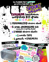 The Planner Party Workshop: Spooky Edition with Tori Artis
