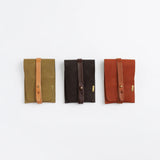 The SUPERIOR LABOR Glove Leather - Tool Holder

The discontinued tool holder&nbsp;is back with a redesigned construction.

The raw-cut edges are accented with a brass tag, and the interior logo is finished with gold foil.&nbsp;The result is a refined, elegant look that still feels light and airy.&nbsp;It’s perfect for carrying pens and other everyday tools.

Size: W10.5×H15.5×D2cm
About the Leather – Japanese Glove Leather

Made from durable and supple Japanese glove leather, known for its lightness and str