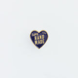 The popular "I love HANDMADE" design, well-known from our patches, is now available as a colorful pin!

It comes in 10 colors, matched to the paint colors of our engineer bags.

The metal parts are made from solid, unplated brass.

As you use it, the brass will develop a natural patina over time—enjoy the changing character that comes with age.

Color: The color you see on your screen may differ from the actual product.

Brass Products

Due to the nature of brass, some areas may appear slightly tarnished du