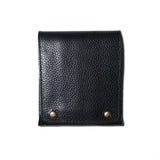 This case for fountain pens can hold five pens individually.

Lined with pig suede for a luxurious look and feel, your precious pens will be well protected and carried.

The buttons are original, made of solid brass and stamped with T.S.L.

SIZE :&nbsp;L13cm × H15cm


COLOR : Camel / Brown&nbsp;/ Black


MATERIAL :&nbsp;Cow leather

Leather Products:

The leather used in this product is natural leather.
We do not use scratches that lead to tears or rips, but we use scratches and wrinkles that are originally
