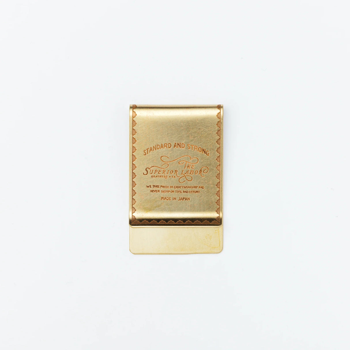 Brass paper clips are useful for organizing documents.

As you use it, the brass will develop a natural patina over time—enjoy the changing character that comes with age.

Color: The color you see on your screen may differ from the actual product.

Brass Products

Due to the nature of brass, some areas may appear slightly tarnished during manufacturing.
We use solid brass, which develops a natural patina over time. Please enjoy this aging process as part of the product’s character.
If you wish to remove tar