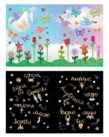 Step inside the joyful world of beloved accessory brand Susan Alexandra with this hardcover sticker book, featuring more than 700 stickers that can be used to decorate your life with a bold sense of color, humor, and play. Susan Alexandra’s signature beaded goods and playful designs are transformed across more than two hundred pages of visual delight, filled with peel-away stickers that evoke the brand’s iconic motifs of flowers, foods, animals and critters, shoes, purses, charms, cheeky phrases, and other 
