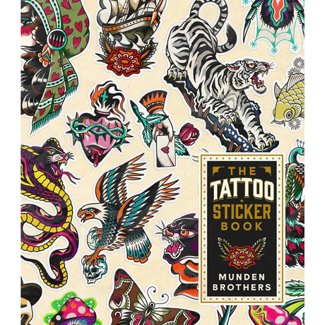 Packed with 150 beautifully illustrated stickers, this book celebrates the art of the tattoo. The designs range from the traditional to the contemporary, covering all the key styles and motifs. Discover hearts, sailors, pin-ups, skulls, roses, swallows as well as new and surprising compositions, all in Megamunden's signature style.