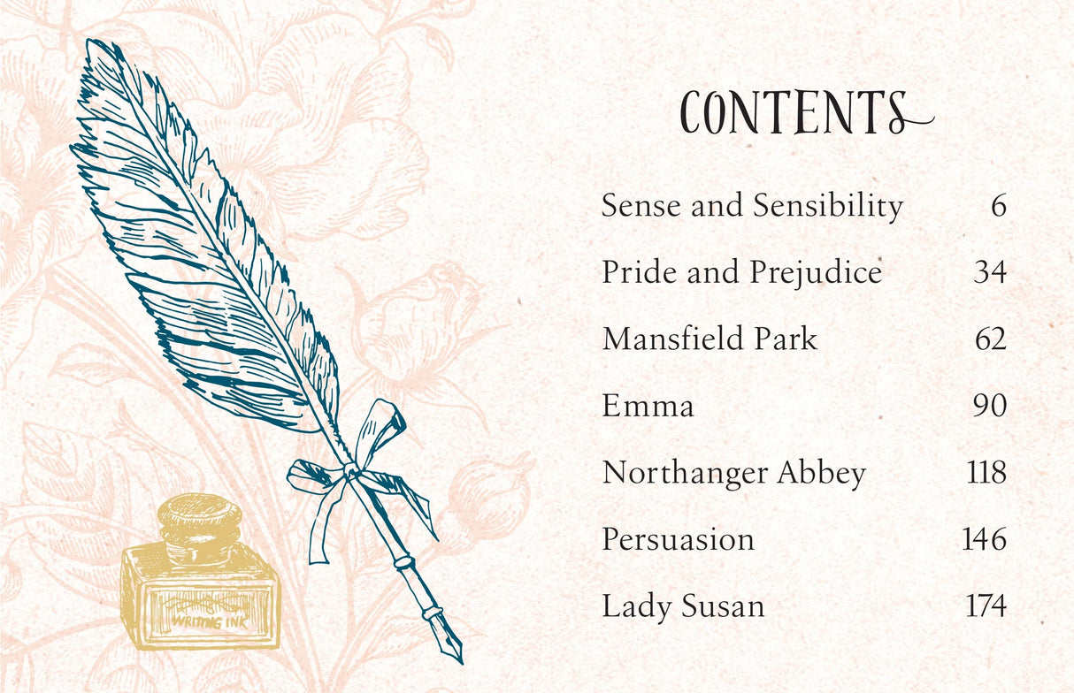 In this delightfully tiny book, discover literary icon Jane Austen’s famous wit and wisdom. Whether delivering powerful dialogue through characters like Elizabeth Bennet and Emma Woodhouse or powerful sociopolitical commentary in her letters, Jane Austen has been dazzling readers with exceptional intelligence and humor for more than two centuries. The Tiny Book of Jane Austen is packed with memorable quotes from one of the most influential writers of all time and is perfect for every Jane Austen fan. 