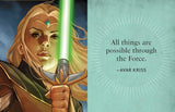 Hold thrilling adventures in the palm of your hand, with this pocket-sized tribute to incredible Star Wars women! The perfect gift for any Star Wars fan, this tiny book is a fun homage to the indelible women of the Star Wars galaxy.

BELOVED MOMENTS IN THE PALM OF YOUR HAND: With its 1.34” x 1.73” size, this tiny book packs a galaxy’s worth of adventure into a pocket-sized format.

ALL OF YOUR FAVORITE CHARACTERS: Star Wars: The Tiny Book of Legendary Women features art and quotes from Leia Organa, Rey Skyw