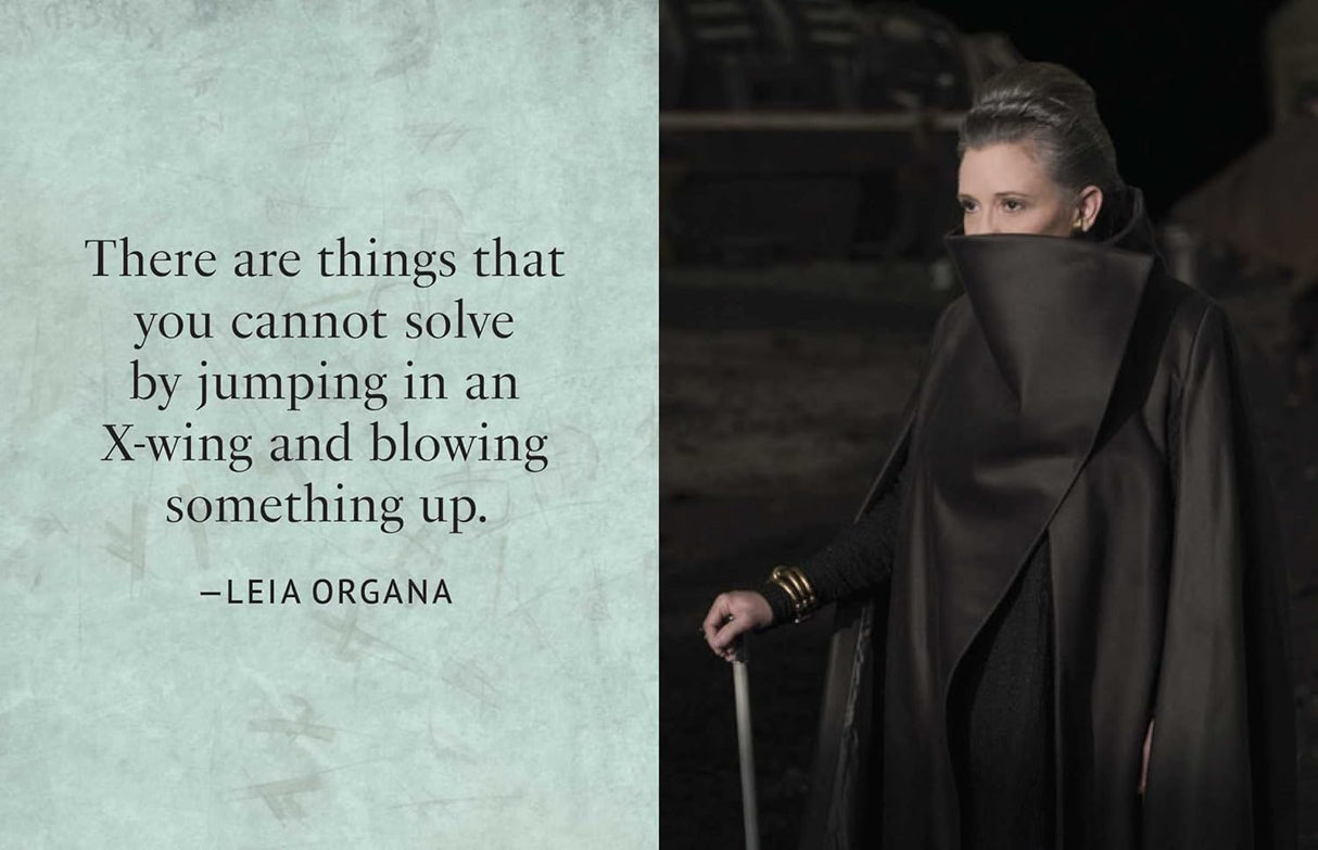 Hold thrilling adventures in the palm of your hand, with this pocket-sized tribute to incredible Star Wars women! The perfect gift for any Star Wars fan, this tiny book is a fun homage to the indelible women of the Star Wars galaxy.

BELOVED MOMENTS IN THE PALM OF YOUR HAND: With its 1.34” x 1.73” size, this tiny book packs a galaxy’s worth of adventure into a pocket-sized format.

ALL OF YOUR FAVORITE CHARACTERS: Star Wars: The Tiny Book of Legendary Women features art and quotes from Leia Organa, Rey Skyw