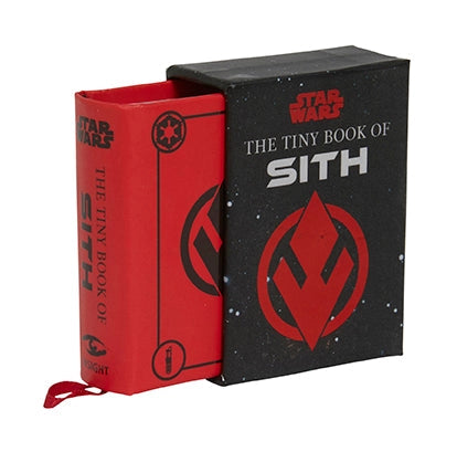 This book compiles the knowledge behind the most powerful disciples of the Dark Side from every era of Star Wars, from Darth Maul, to Emperor Palpatine, Darth Vader, Kylo Ren, and beyond. Packed with dazzling art, this collectible series of tiny books—the perfect gift for any Star Wars fan. 
· Hold Sith lore in the palm of your hand: A pocket-sized format makes this book the cutest addition to your Star Wars bookshelf. A cloth bookmark also lets you hang this tiny book as an ornament or keepsake. 
· The per