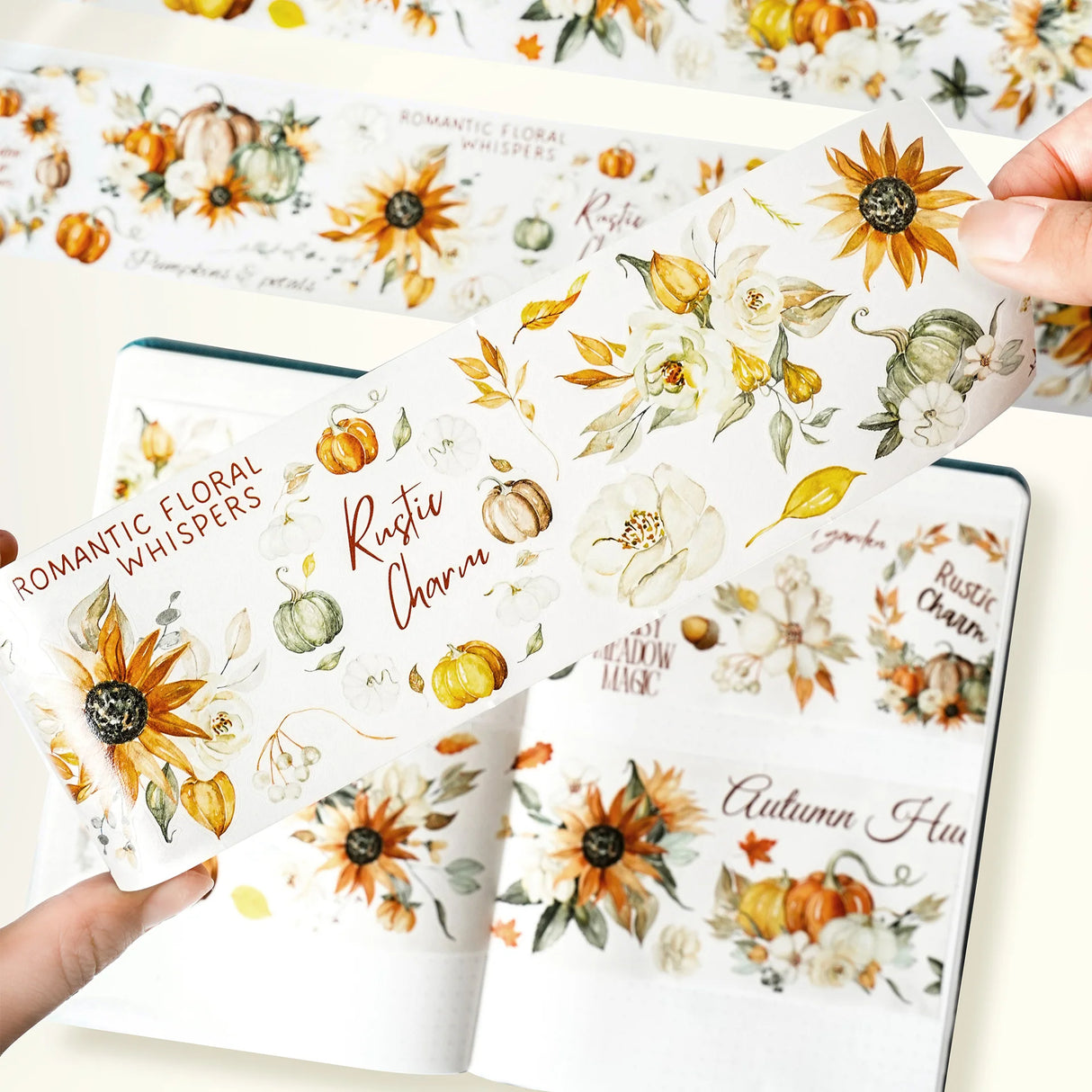 The Washi Tape Shop - Pre-cut Autumn Hues Wide PET Tape