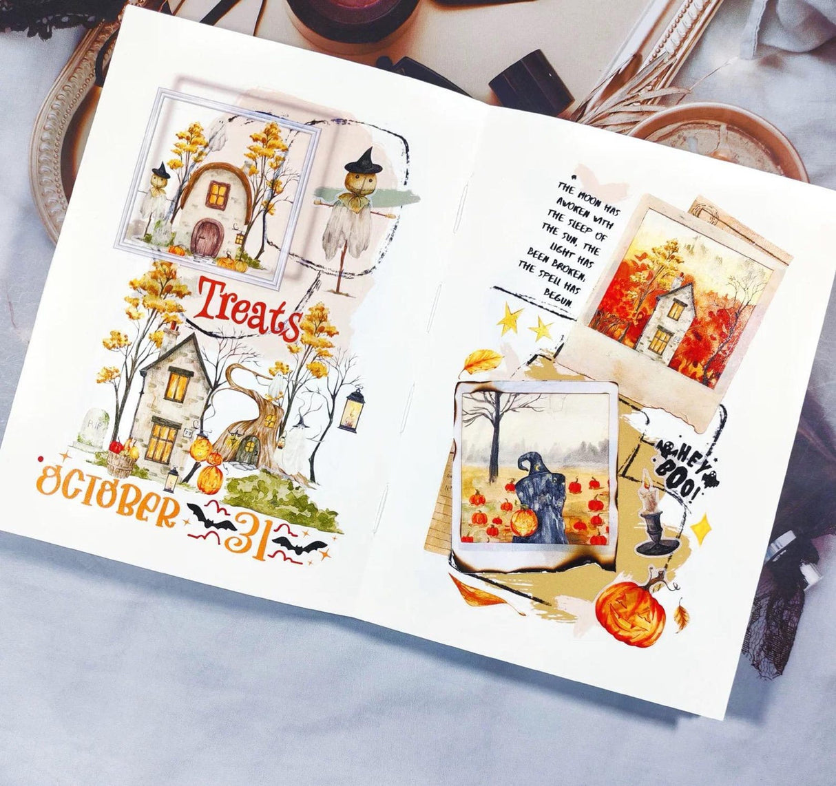 The Washi Tape Shop - Pre-cut Haunted Harvest PET Tape