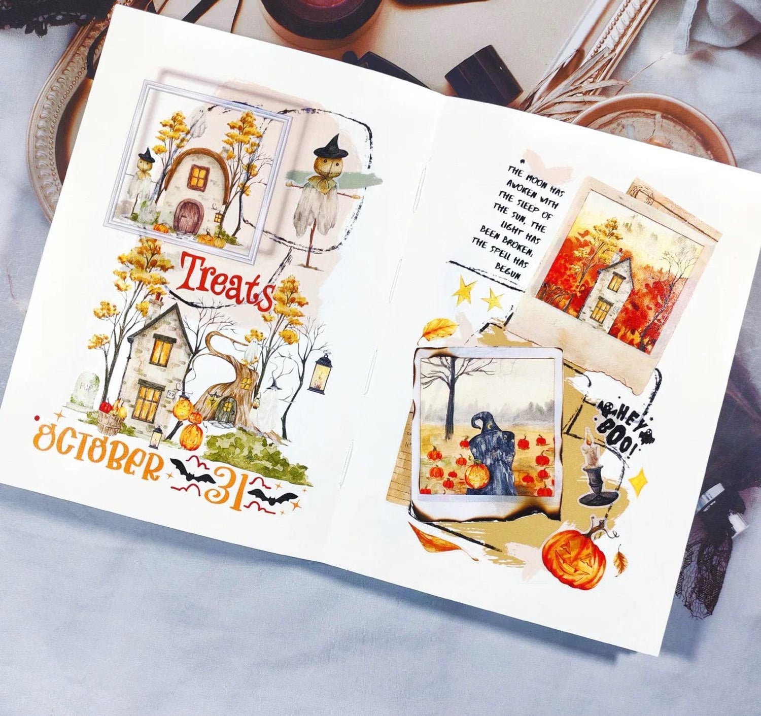 The Washi Tape Shop - Pre-cut Haunted Harvest PET Tape