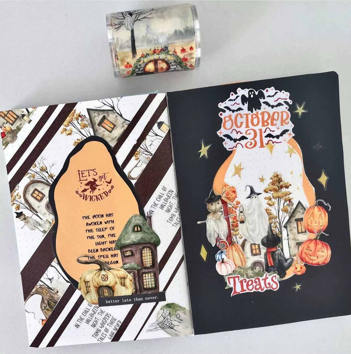 The Washi Tape Shop - Pre-cut Haunted Harvest PET Tape