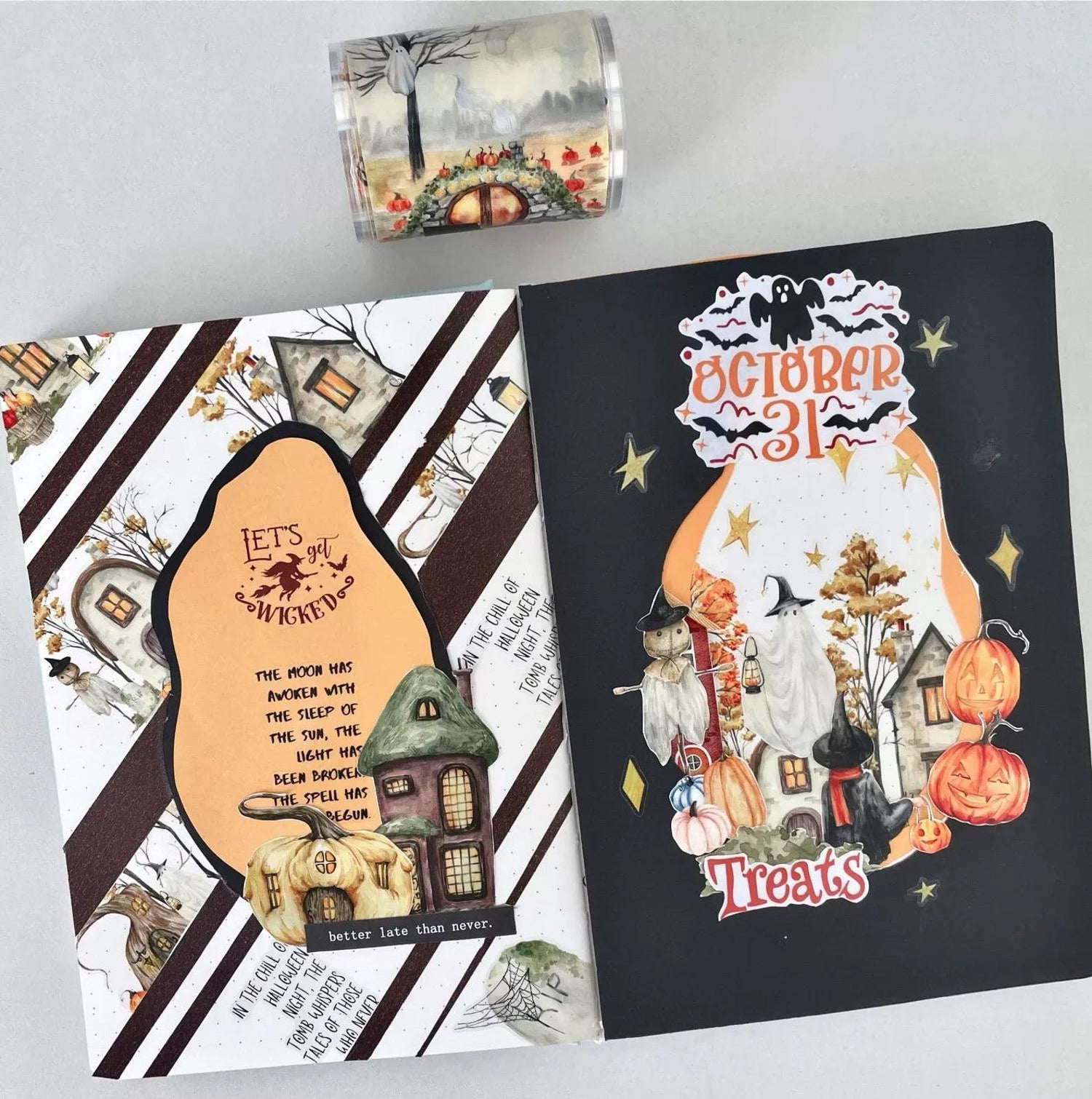 The Washi Tape Shop - Pre-cut Haunted Harvest PET Tape