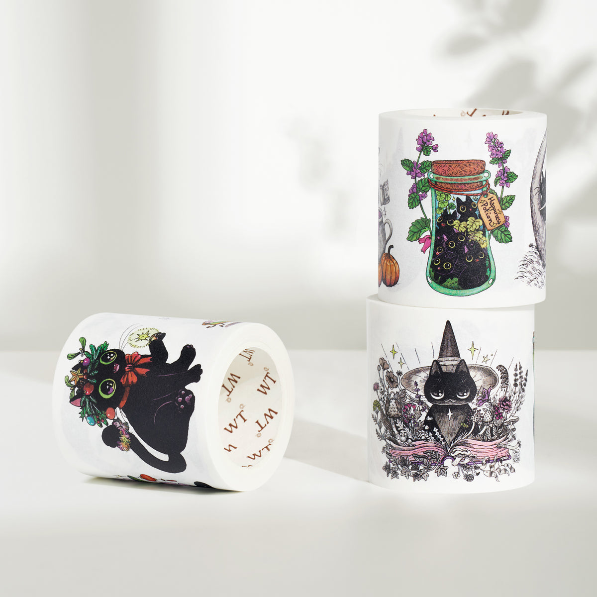 The Washi Tape Shop Midnight Mischief Washi Tape Sticker Set