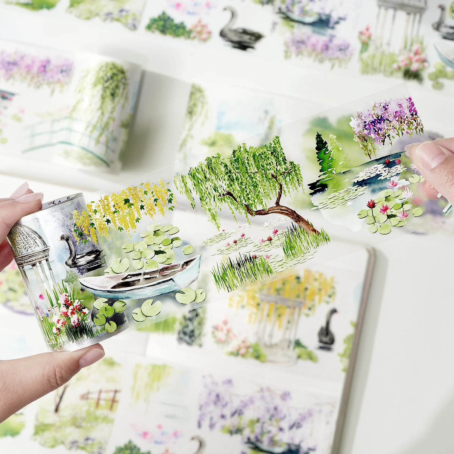 The Washi Tape Shop Monet's Garden Wide Washi/PET Tape