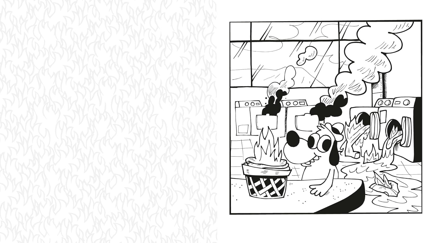 This Is Fine: The Official Coloring Book

Calm yourself from a world on fire with this officially licensed coloring book featuring Question Hound, the star of KC Green’s iconic "On Fire" comic, which captivated the world with three simple words: “This is fine.”

This is Fine: The Official Coloring Book presents 40 new and classic, hilarious (and horrific) illustrations of Question Hound trying to navigate the extremely relatable everyday struggles determined to beat him down. When you don’t know whether to 