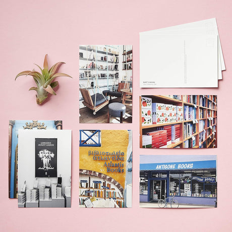 This Is My Bookstore Postcard Box