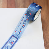 Thousand Skies Kiss Cut Pet Tape - Strawberry Bunnies