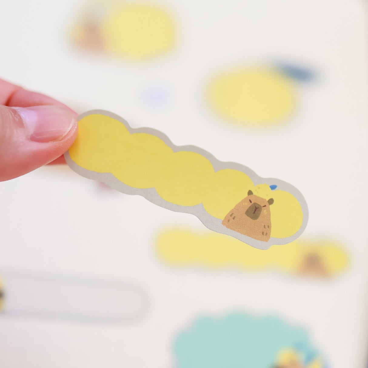 Thousand Skies Paper Roll Labels (Kiss Cut) - Capybara