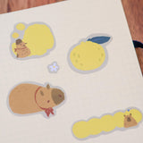 Thousand Skies Paper Roll Labels (Kiss Cut) - Capybara