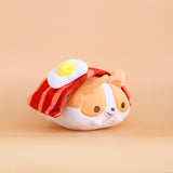 Super Fluffy Corgi - Bacon and Egg Plushie