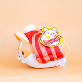 Super Fluffy Corgi - Bacon and Egg Plushie