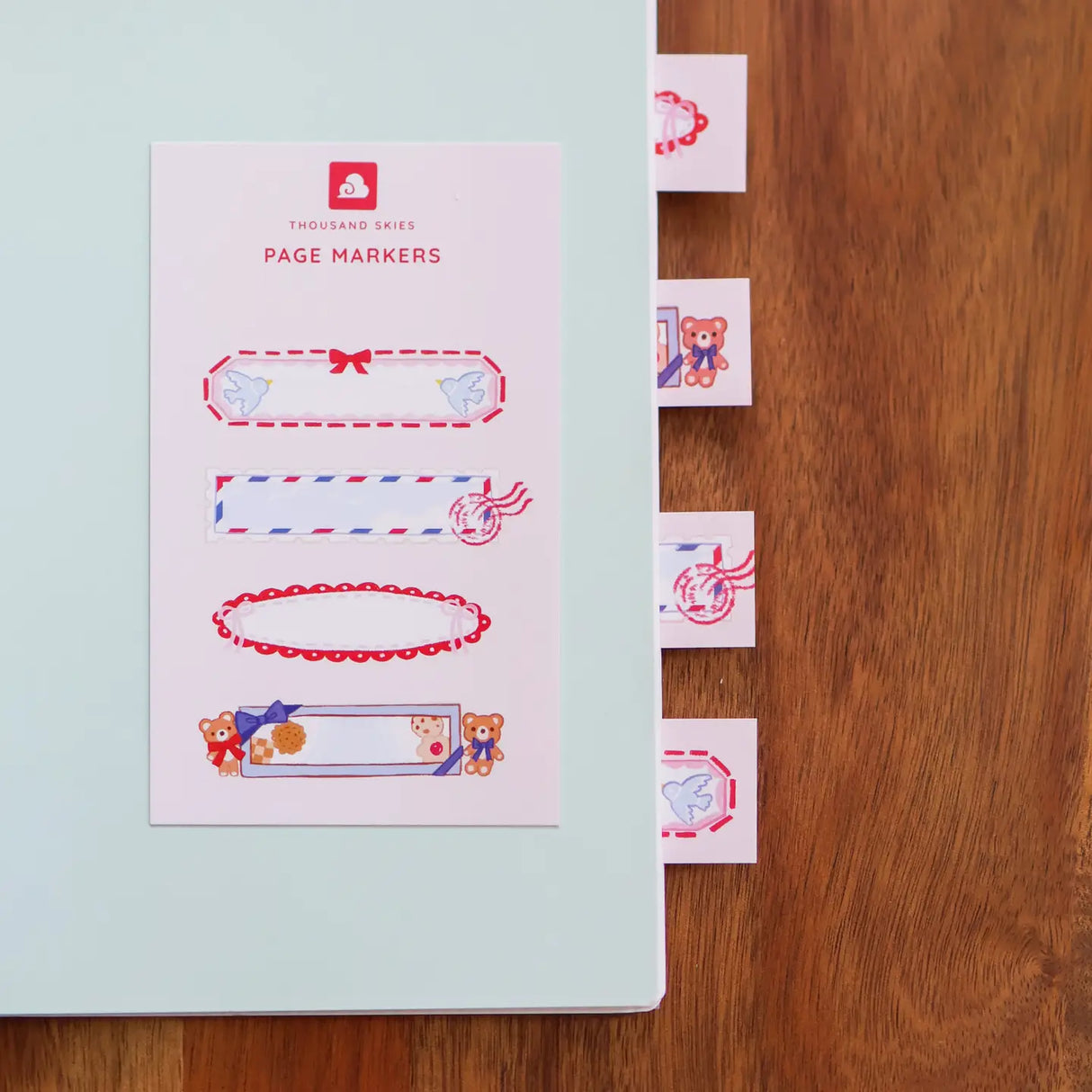 Thousand Skies Page Marker Dolly Frames