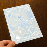 Thousand Skies - Sky Glass Pen Postcard

A playful and colorful illustration to brighten someone's day.

• 4 in x 6 in postcard
• Matte finish with silver embossing
• Heavy Cardstock

Please consider that monitor calibrations are all different. The color you see might slightly differ from the photo.

Design ©Thousand Skies