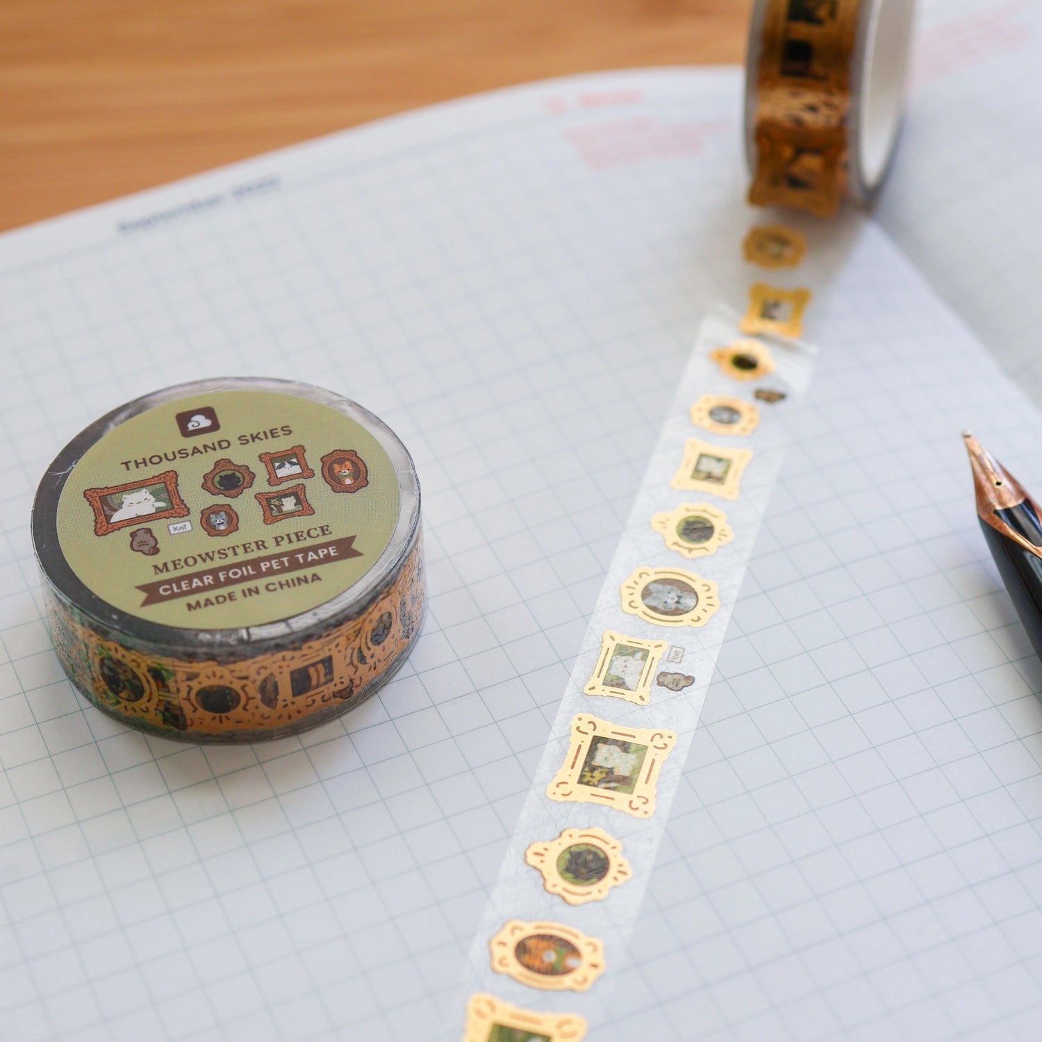 Thousand Skies Foil PET Tape - Meowster Piece