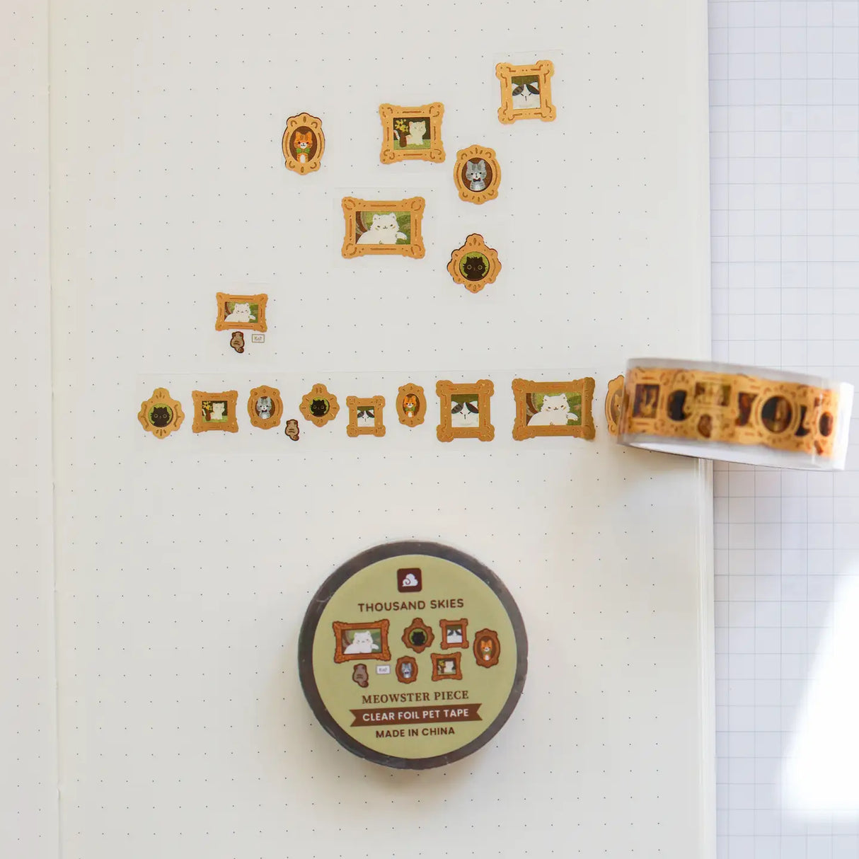 Thousand Skies Foil PET Tape Meowster Piece