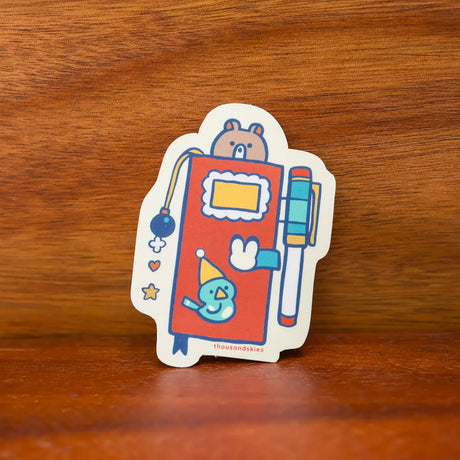 Thousand Skies Holographic Vinyl Sticker - Weekly Journal