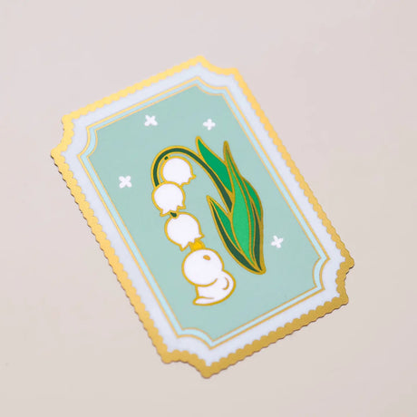 Thousand Skies Holographic Vinyl Sticker - Lily of the Valley Duckie