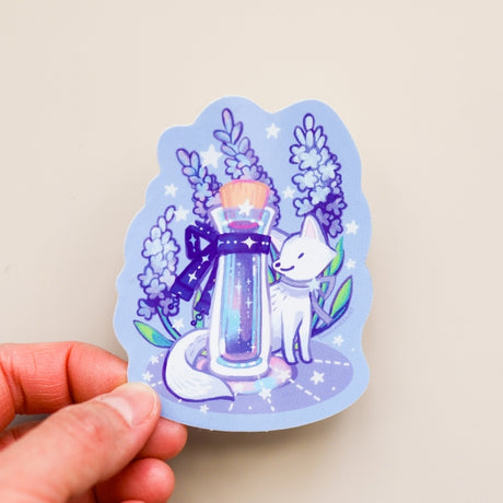 Thousand Skies Ink Potion Icy Lavender Vinyl Sticker