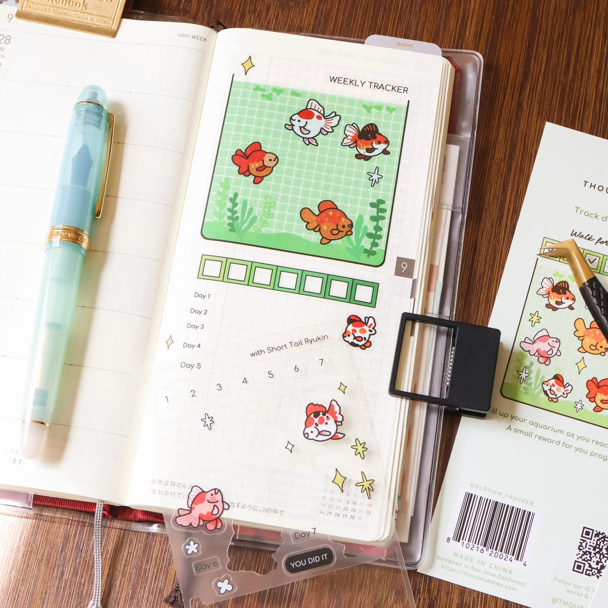 Cute decorative stickers for your journal and stationery collection!

Clear
Sticker Sheet: 6 x 3 inches
Sticker Sheet Package: 7 x 3 inches