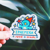 Thousand Skies Vinyl Sticker Ephemera