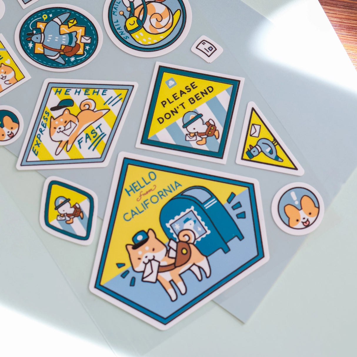 Cute decorative stickers for your journal and stationery collection!

Sticker Sheet: 6 x 3 inches
Sticker Sheet Package: 7 x 3 inches