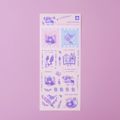 Thousand Skies x Little Craft Place Sticker Sheets